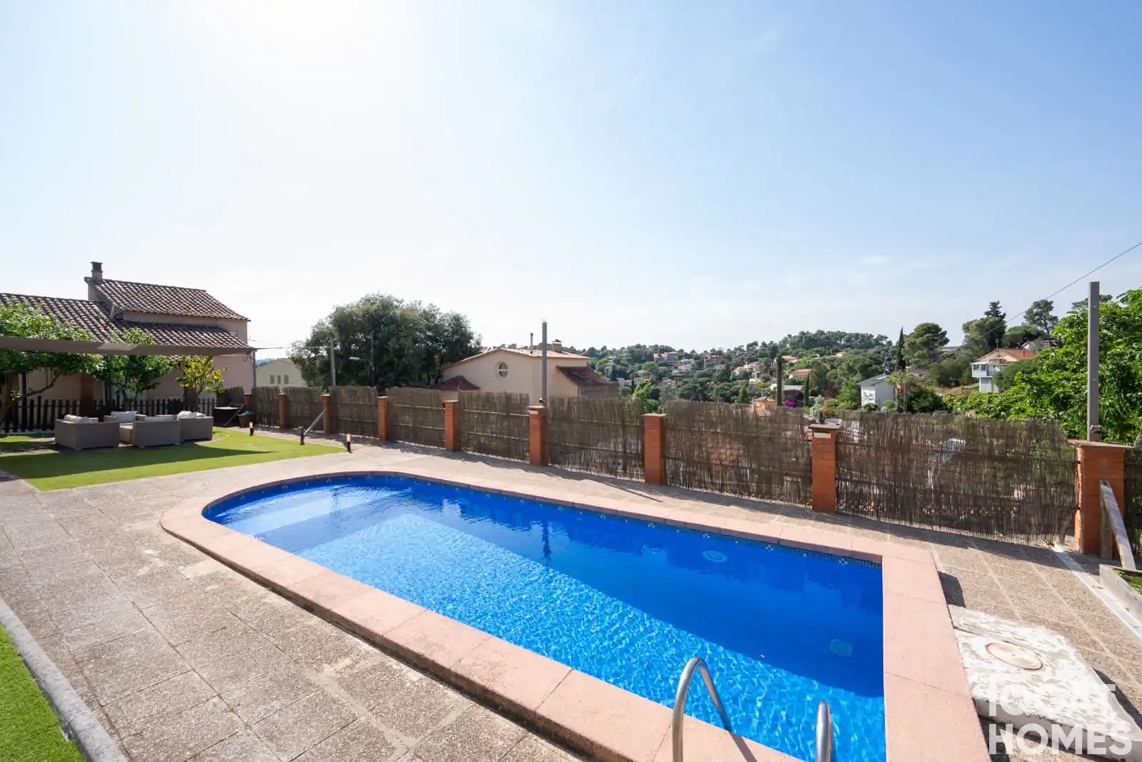 Piscina de Casa o xalet en venda en Sant Cugat del Vallès amb Aire condicionat, Calefacció i Terrassa