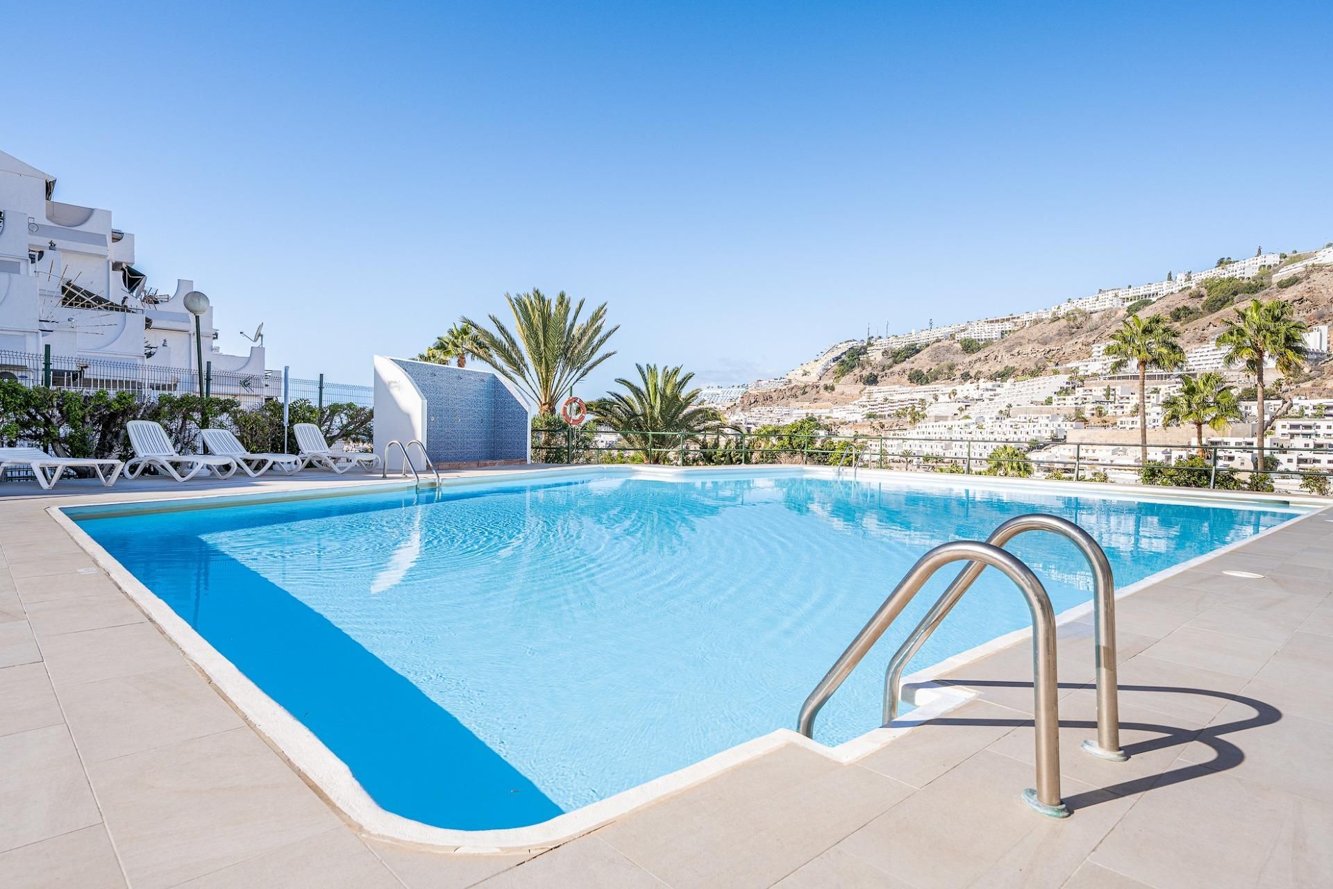 Piscina de Casa o xalet en venda en Mogán amb Jardí privat, Terrassa i Balcó
