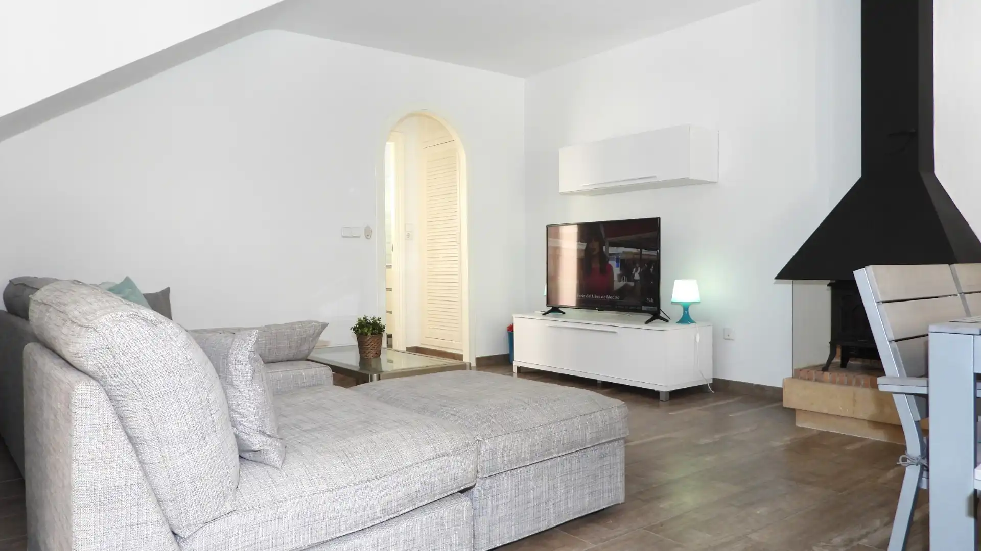 Sala de estar de Casa o chalet en venta en La Manga del Mar Menor con Calefacción, Terraza y Amueblado