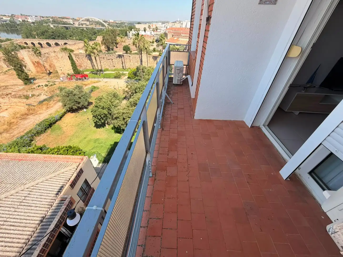Terraza de Piso de alquiler en Mérida con Aire acondicionado, Calefacción y Amueblado