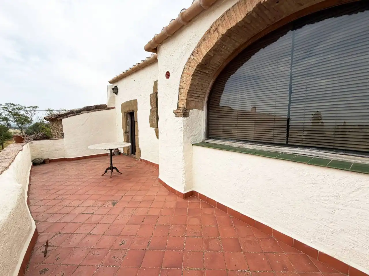 Terrassa de Finca rústica en venda en La Tallada d'Empordà amb Aire condicionat, Calefacció i Jardí privat