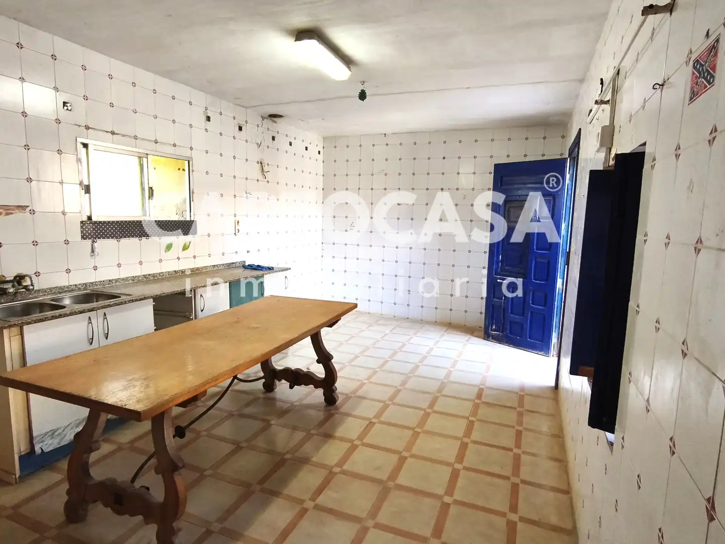 Cocina de Finca rústica en venta en Cartagena con Jardín privado