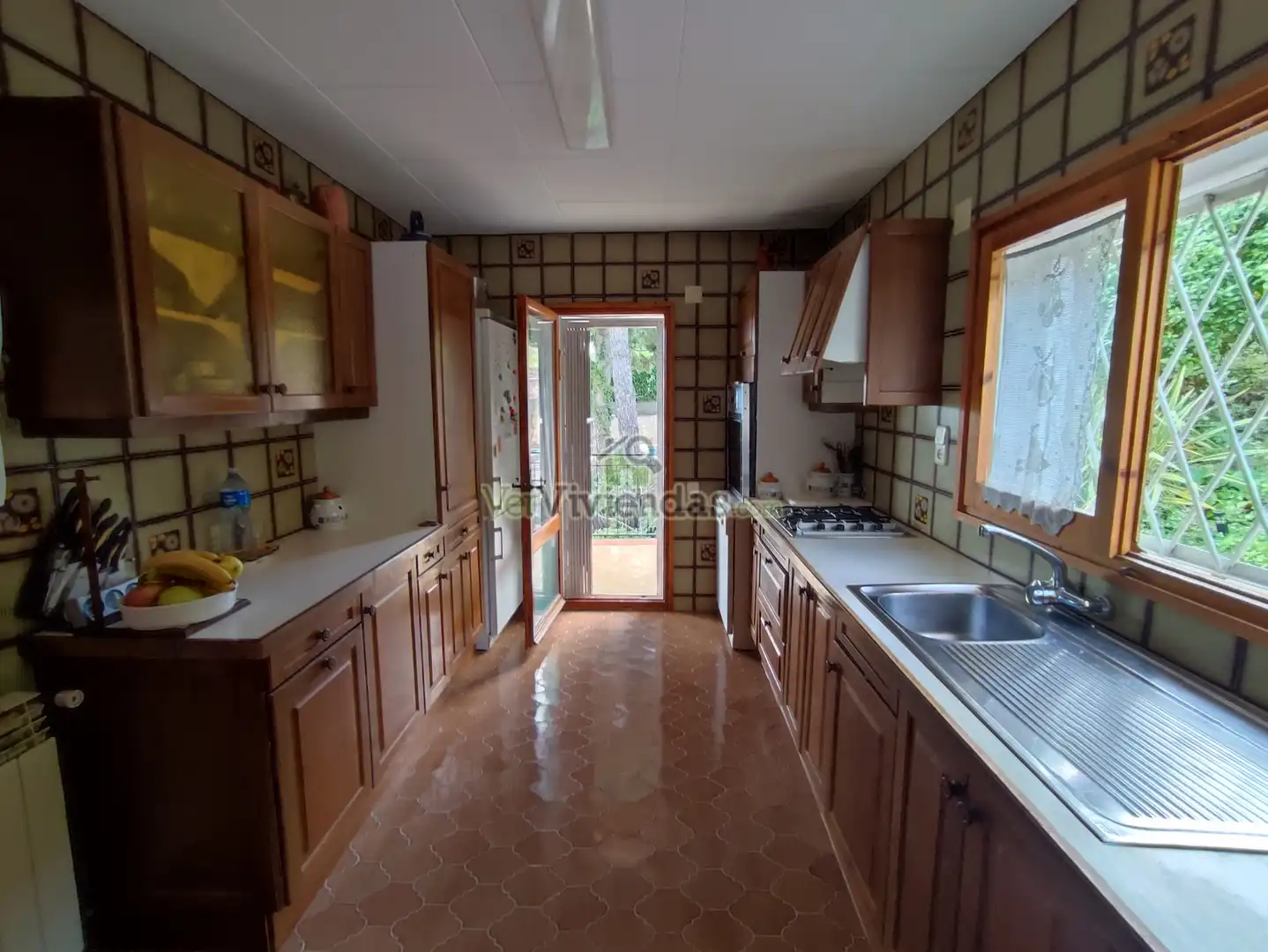 Cocina de Casa o chalet en venta en Vallirana con Calefacción, Jardín privado y Terraza