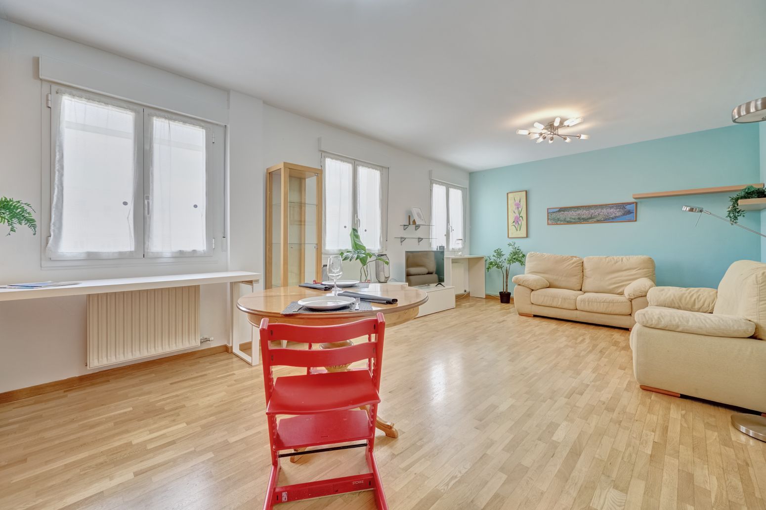 Sala de estar de Piso en venta en Orkoien con Calefacción