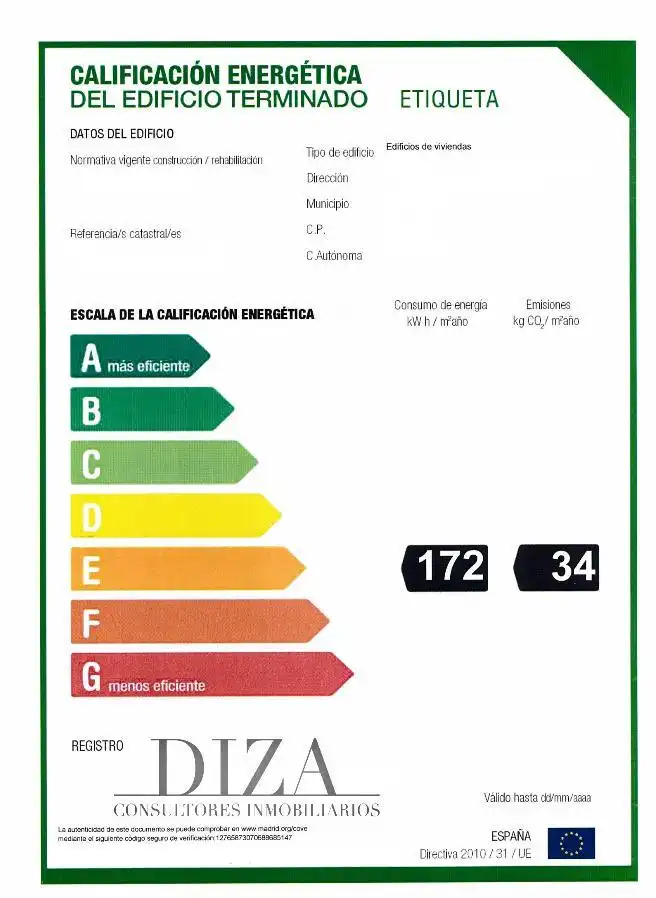 Außenansicht von Wohnung zum Verkauf in Madrid mit Klimaanlage, Heizung und Balkon