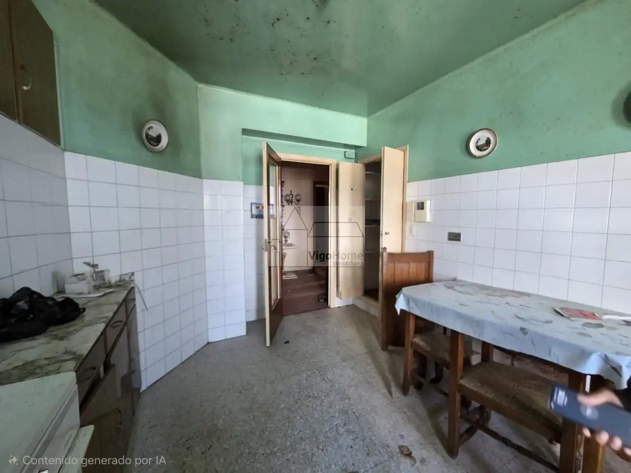 Küche von Wohnung zum Verkauf in Vigo  mit Terrasse und Balkon