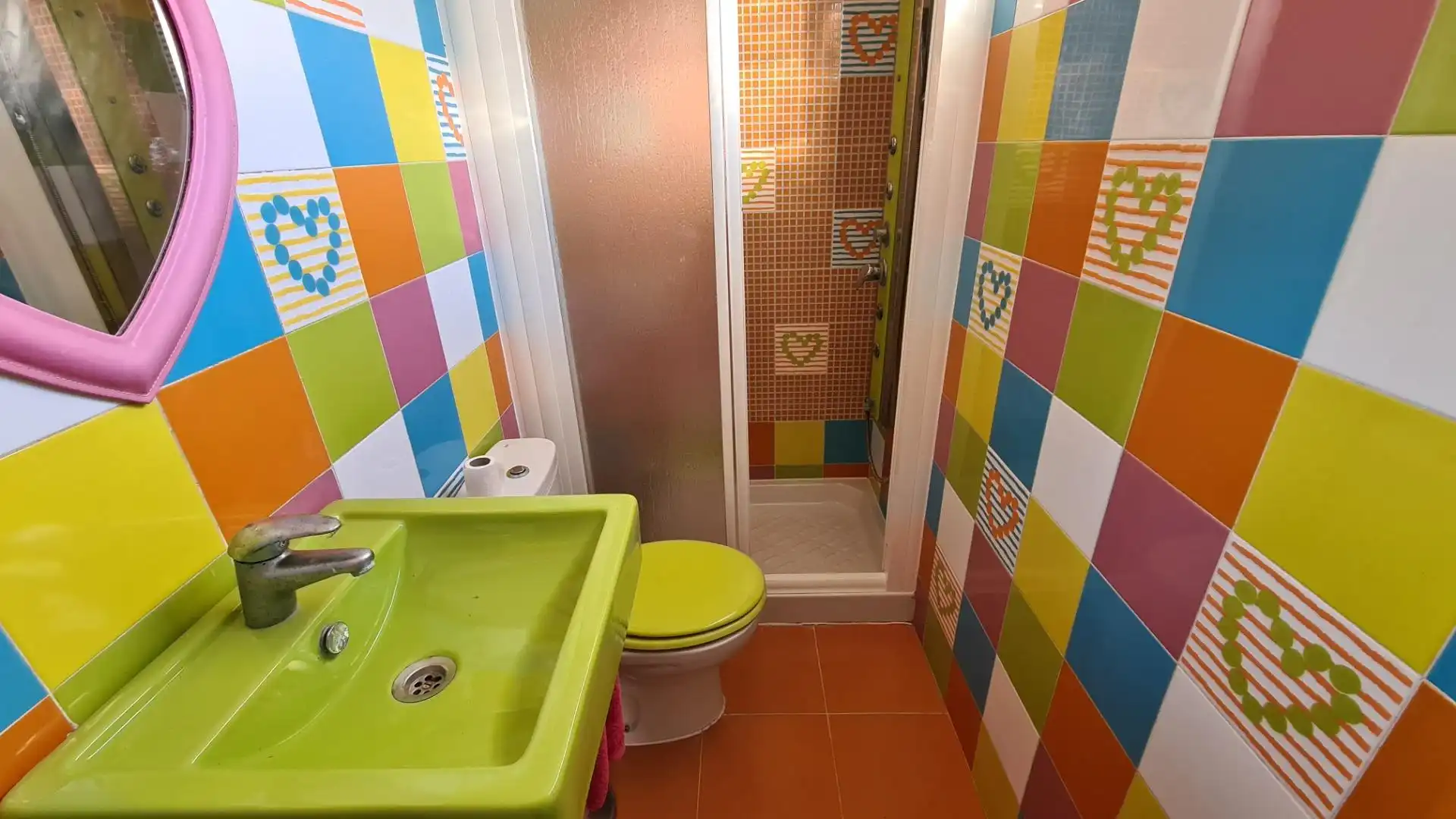 Baño de Casa o chalet en venta en Amposta con Jardín privado, Terraza y Piscina
