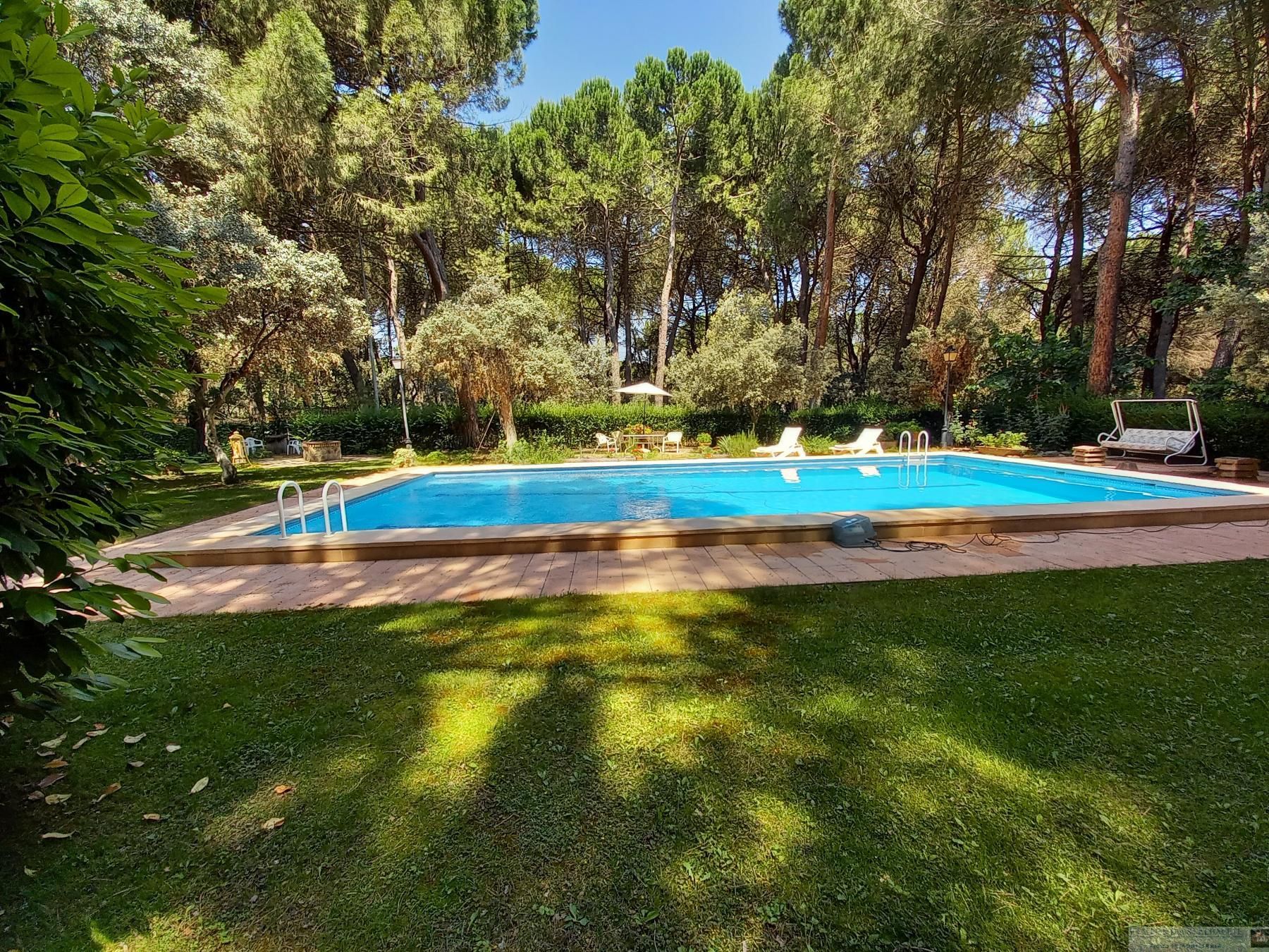 Piscina de Casa o xalet en venda en Motilleja amb Calefacció, Terrassa i Piscina