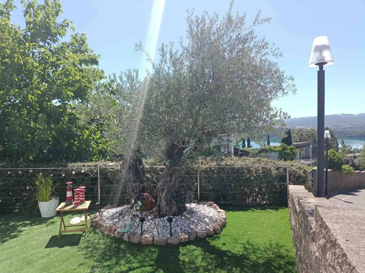 Jardín de Casa o chalet en venta en La Puebla de Castro con Aire acondicionado, Calefacción y Jardín privado