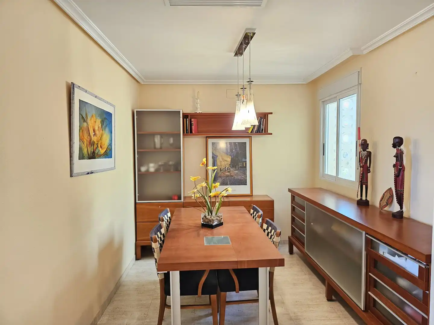 Dining room of Flat for sale in Santa Pola  with Air Conditioner, Heating and Terrace