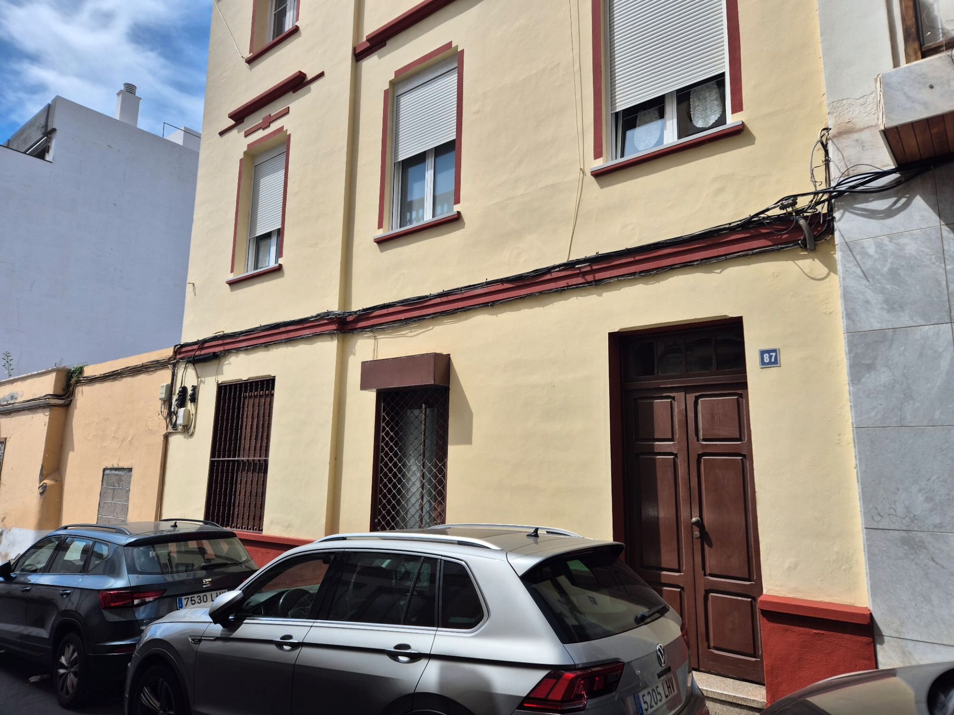 Exterior view of Flat for sale in  Santa Cruz de Tenerife Capital  with Air Conditioner, Heating and Furnished