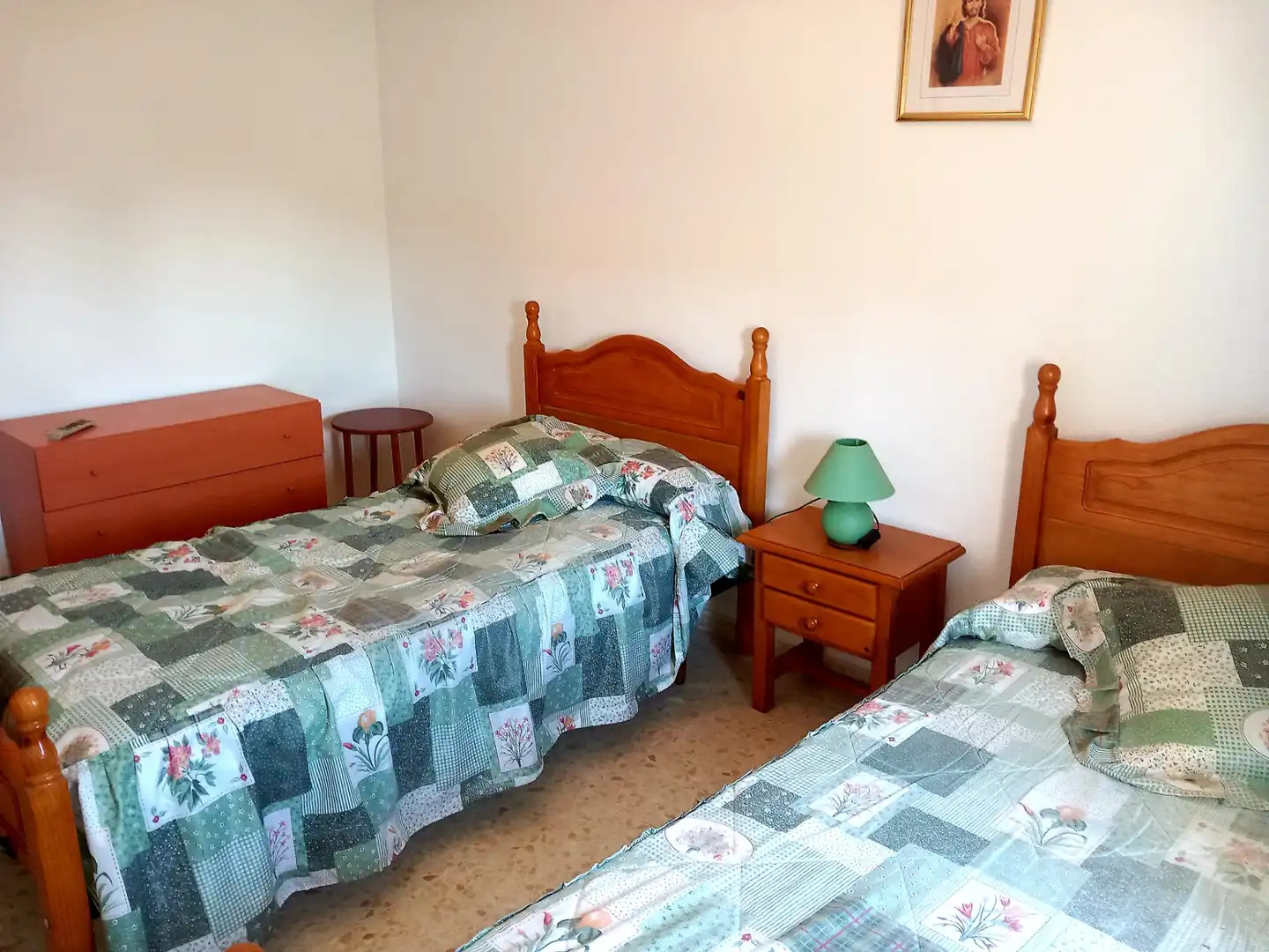 Dormitori de Casa adosada en venda en Talavera la Real amb Aire condicionat i Terrassa
