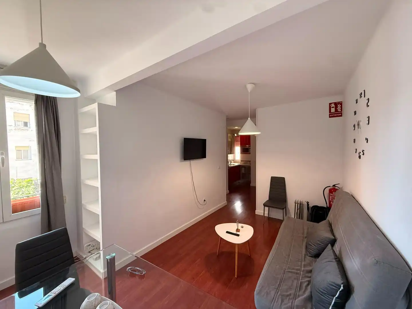 Living room of Flat for sale in Córdoba  with Air Conditioner, Storage room and Furnished