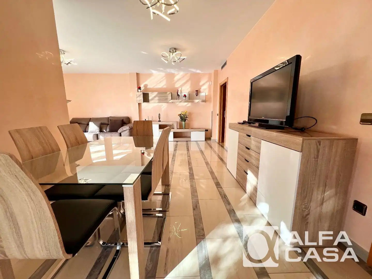 Sala d'estar de Casa o xalet en venda en Lloret de Mar amb Aire condicionat, Calefacció i Terrassa