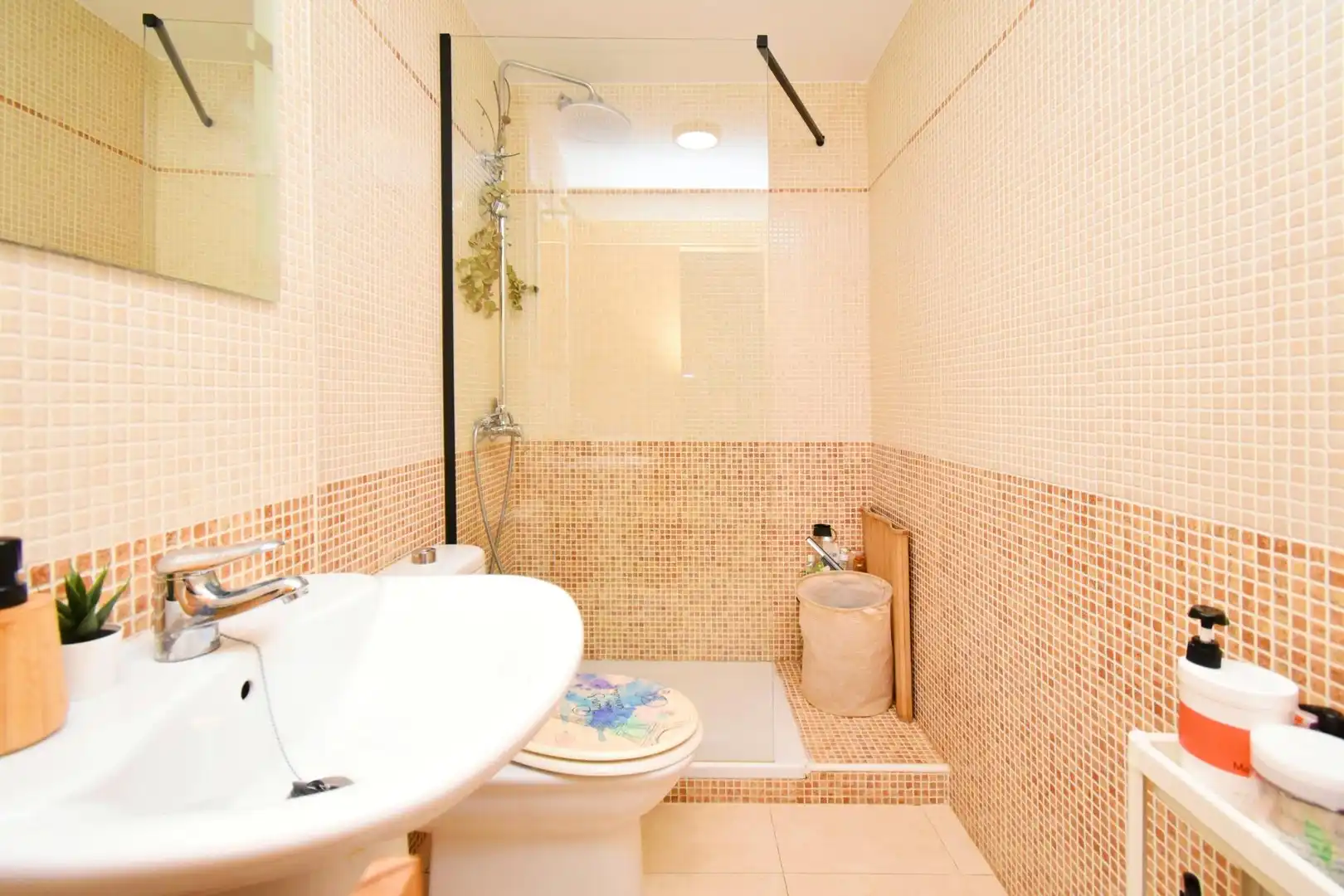 Badezimmer von Wohnung zum Verkauf in Vícar mit Terrasse, Möbliert und Gemeinschaftspool