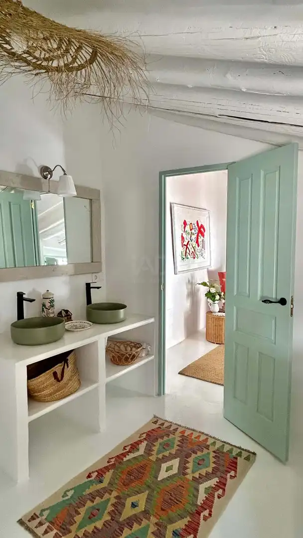 Bathroom of Houses for sale in Riogordo  with Terrace and Swimming Pool