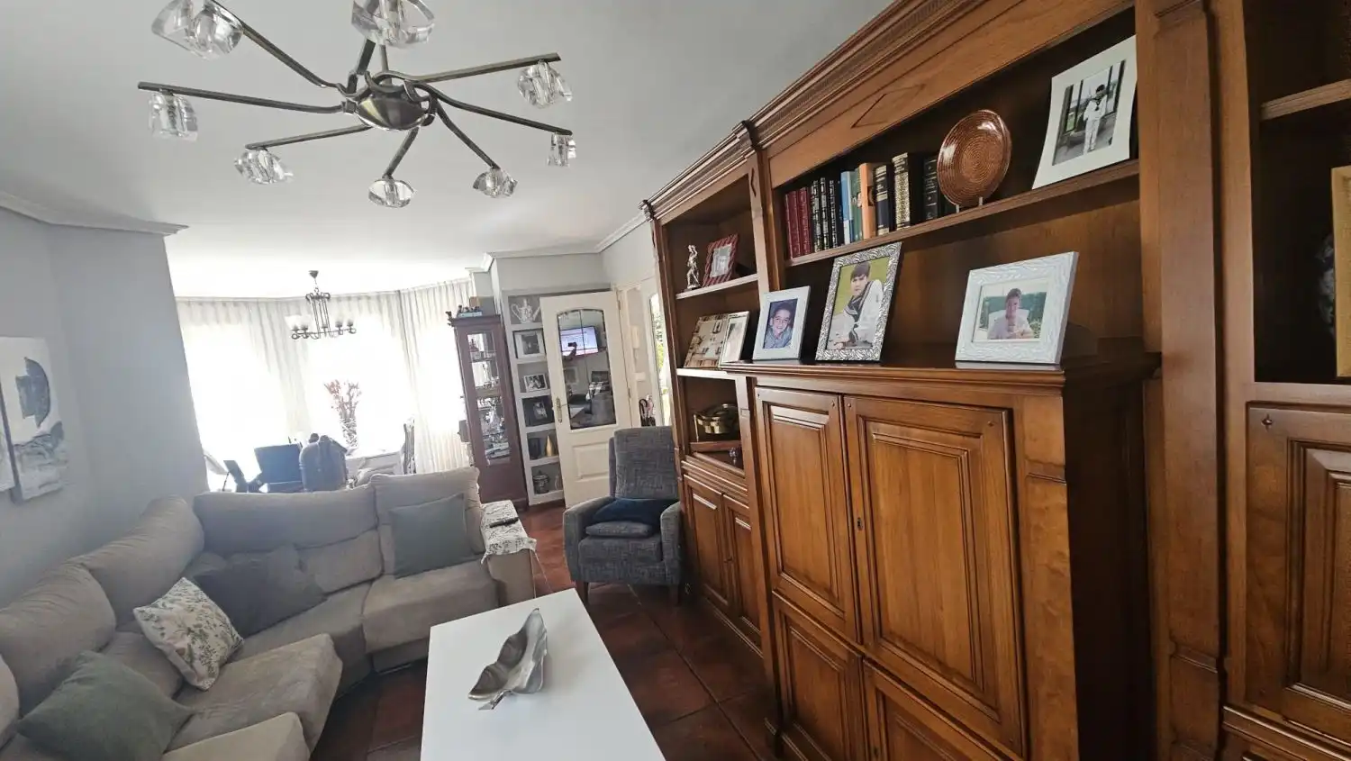 Wohnzimmer von Haus oder Chalet zum Verkauf in Santa Cruz de Bezana mit Heizung