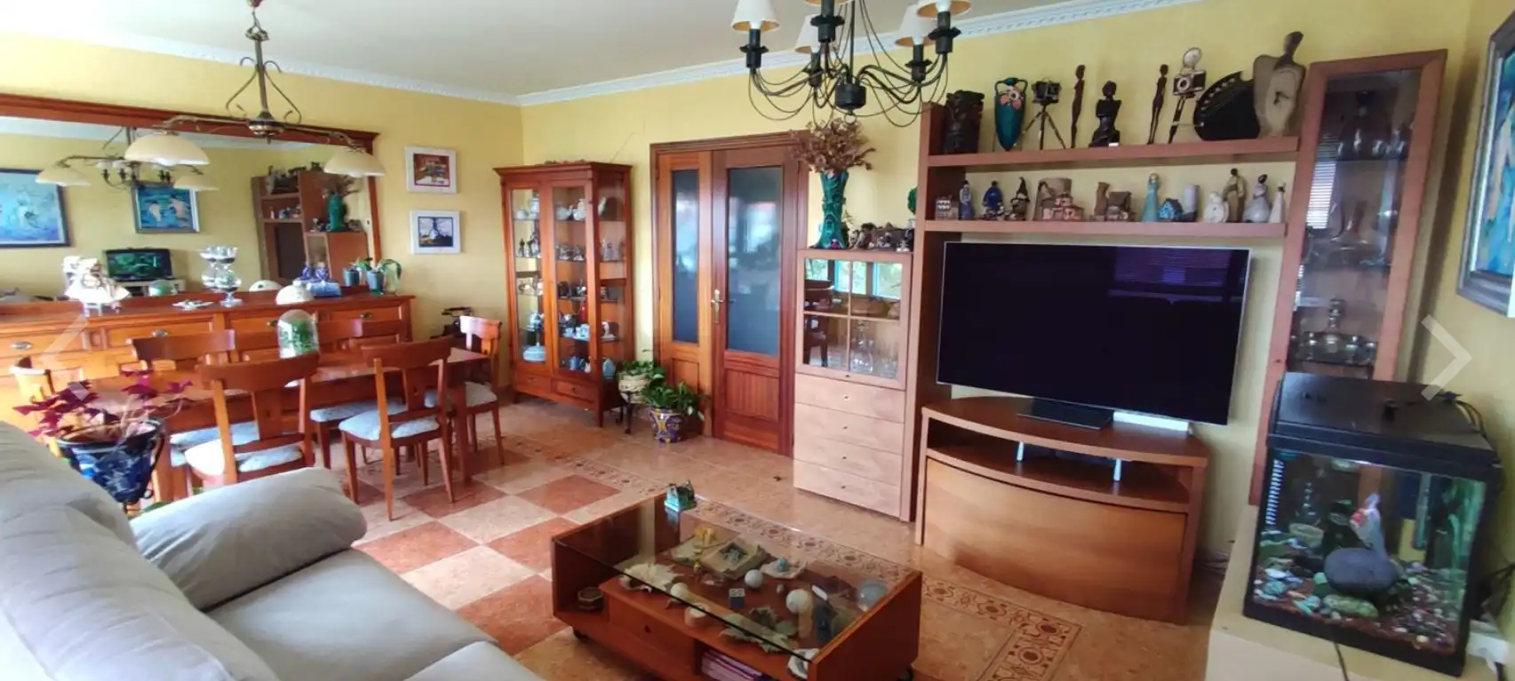 Wohnzimmer von Wohnung zum Verkauf in Valladolid mit Heizung, Privatgarten und Abstellraum