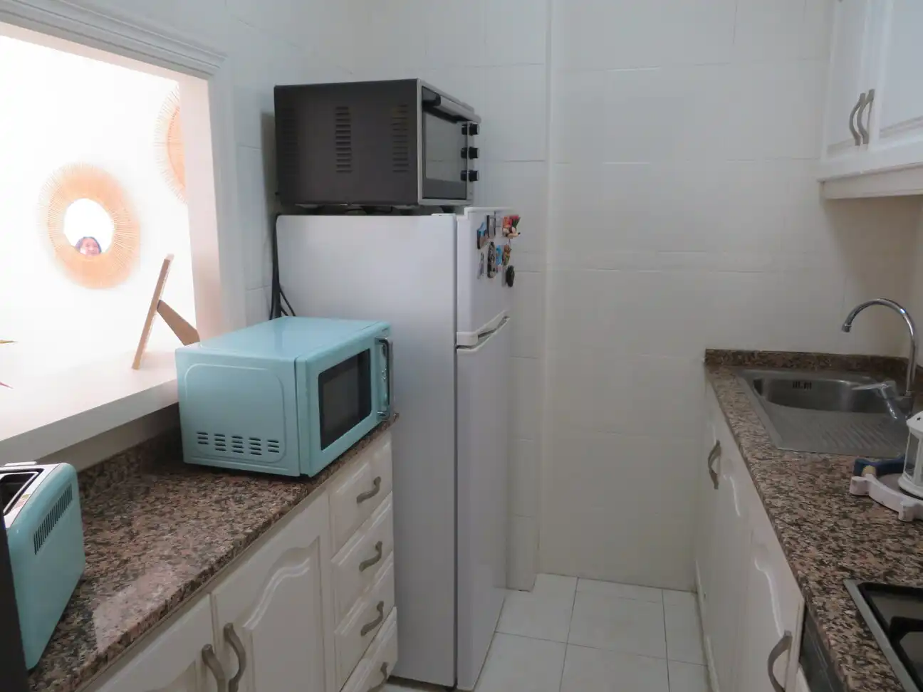 Kitchen of Apartments for sale in Dénia  with Air Conditioner, Terrace and Furnished