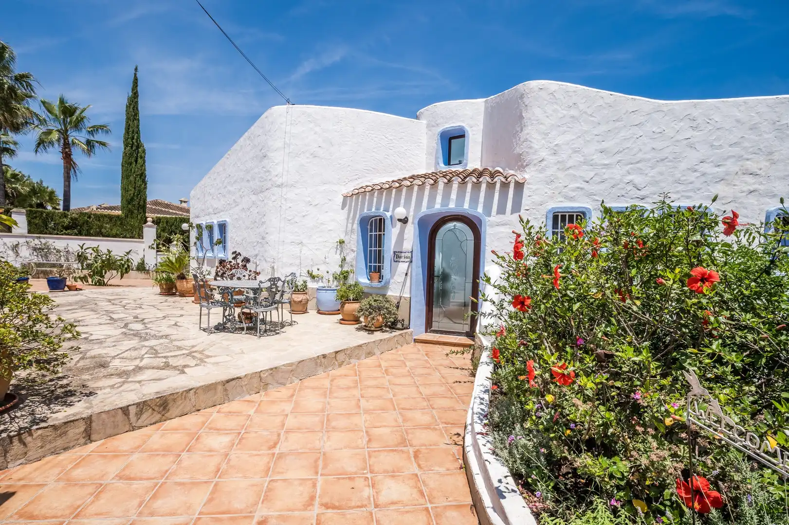 Vista exterior de Casa o chalet en venta en Jávea / Xàbia con Aire acondicionado, Calefacción y Jardín privado