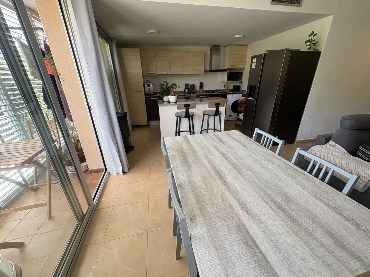 Esszimmer von Maisonette zum Verkauf in Vallgorguina mit Klimaanlage, Heizung und Terrasse