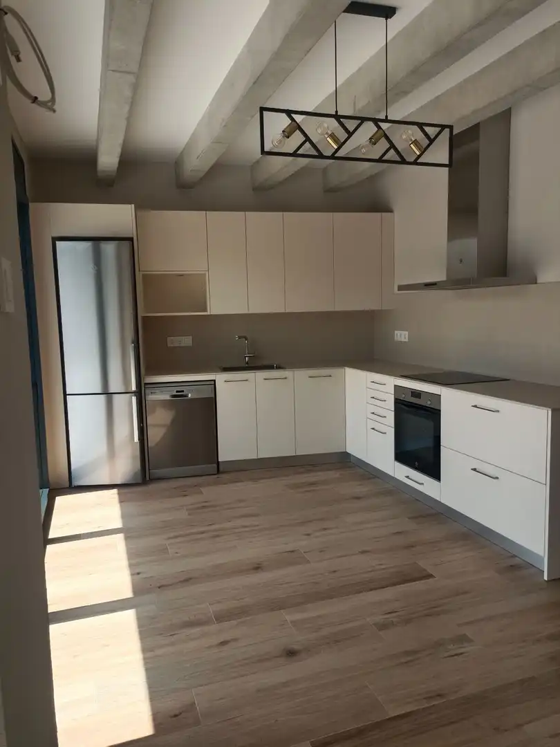 Cuina de Casa o xalet de lloguer en Sant Aniol de Finestres amb Aire condicionat, Calefacció i Jardí privat