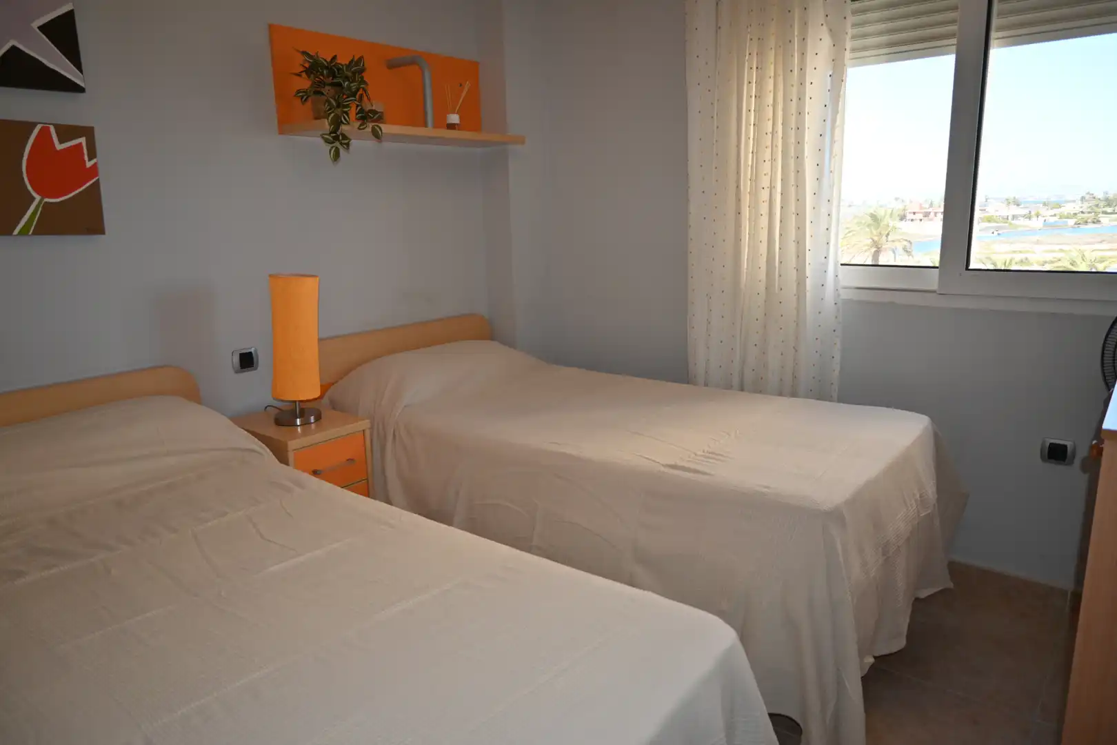 Bedroom of Apartments for sale in La Manga del Mar Menor  with Air Conditioner, Heating and Terrace