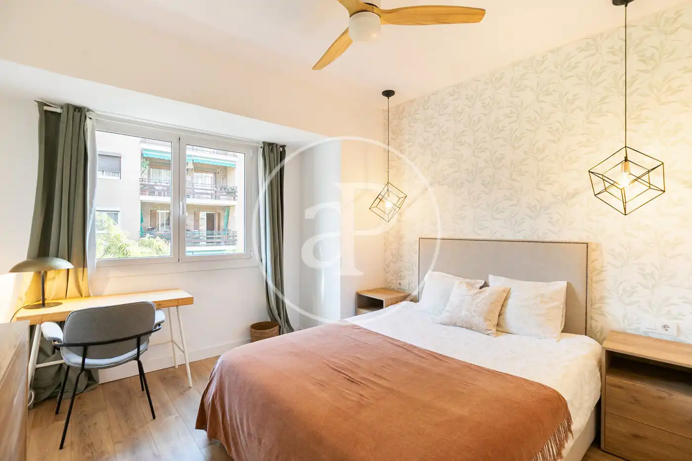 Schlafzimmer von Wohnung zum Verkauf in Barcelona mit Heizung