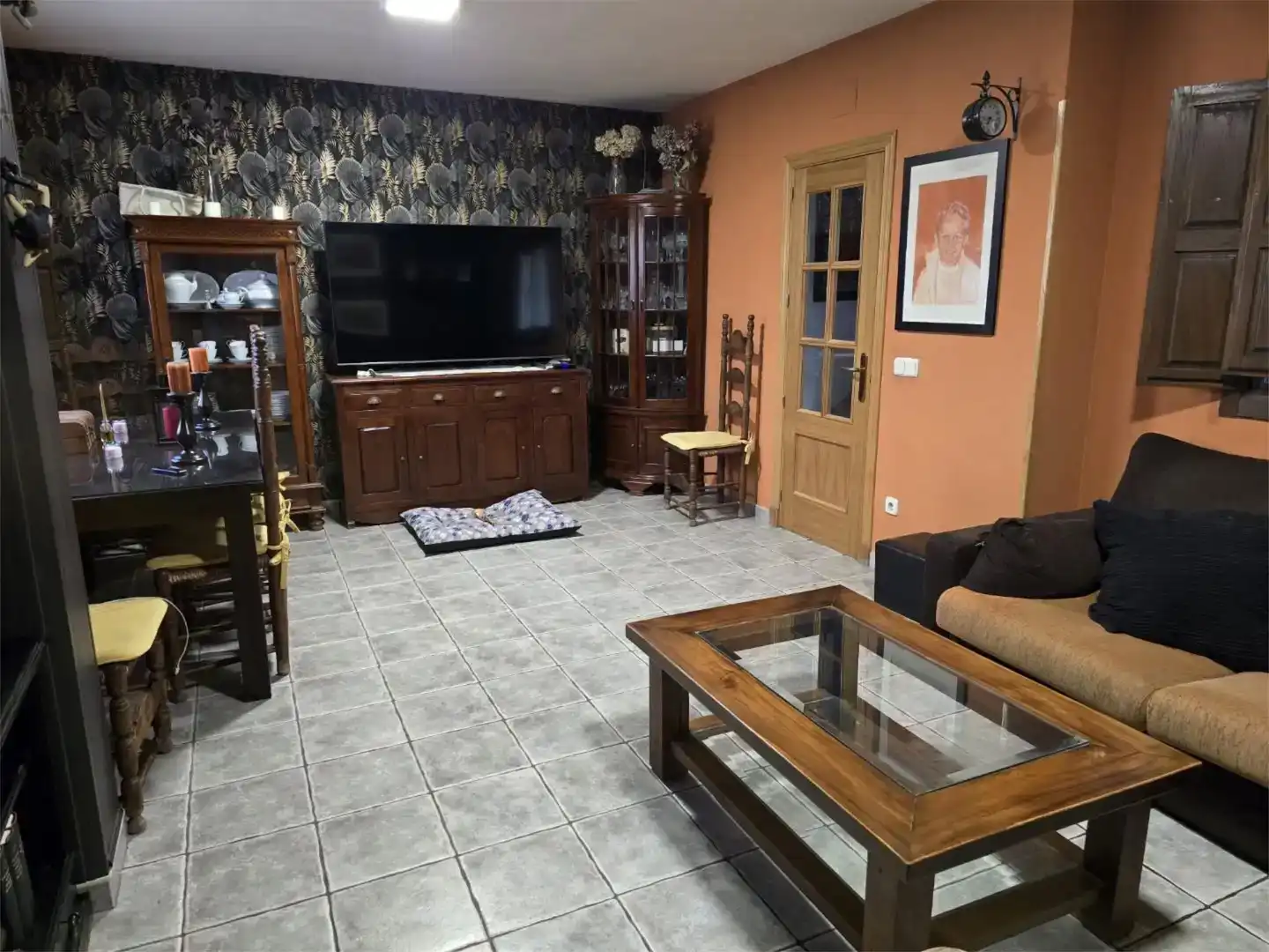 Sala de estar de Casa o chalet en venta en Zarzalejo con Aire acondicionado