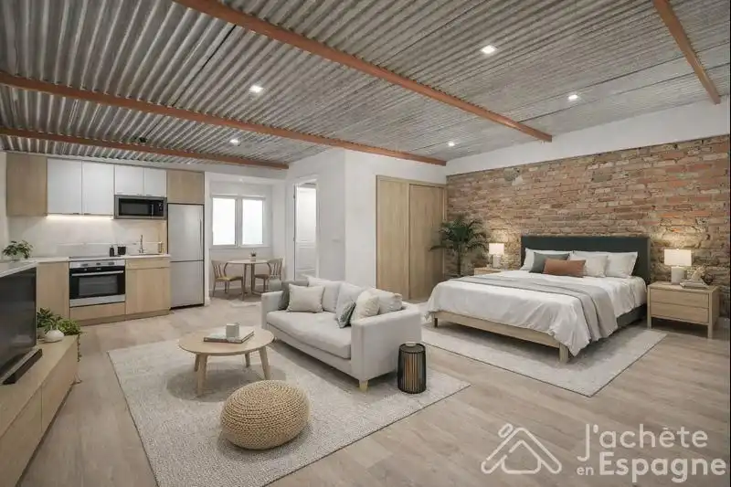 Sala d'estar de Casa adosada en venda en Caudete amb Aire condicionat, Calefacció i Terrassa