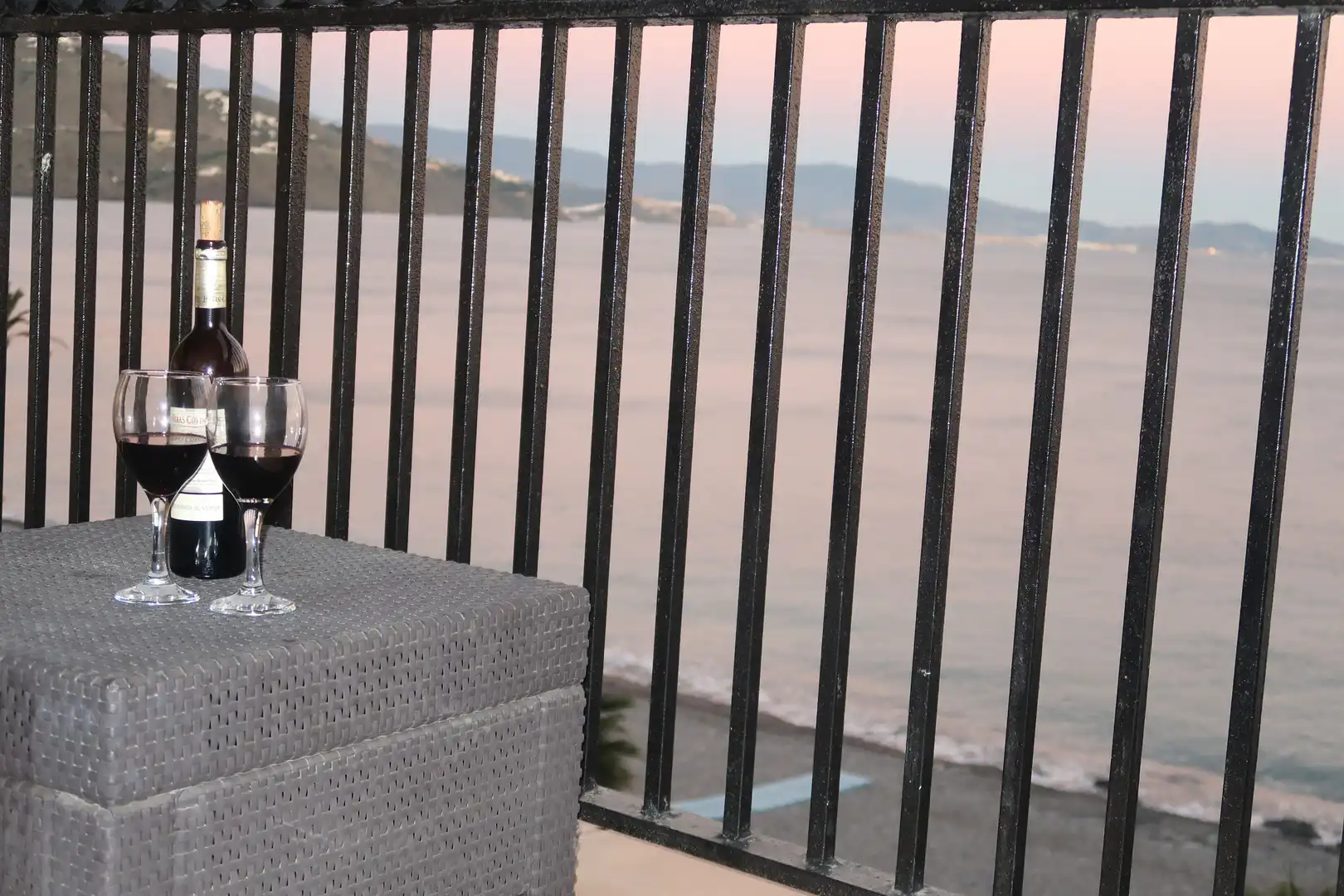 Terrasse von Wohnungen zur Miete in Almuñécar mit Terrasse, Waschmaschine und Mikrowelle