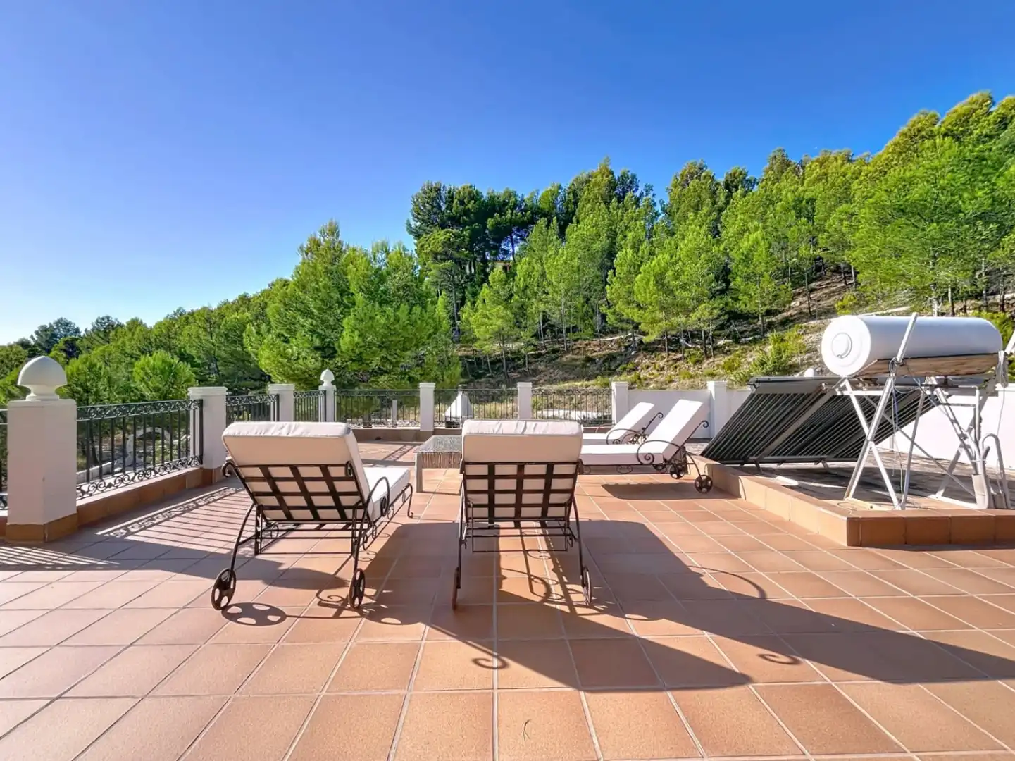 Terraza de Casa o chalet en venta en Benimantell con Aire acondicionado, Jardín privado y Terraza
