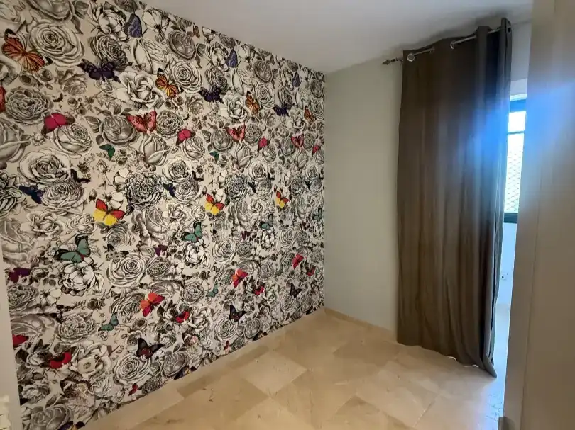 Bedroom of Flat for rent in Marbella  with Air Conditioner, Private garden and Swimming Pool