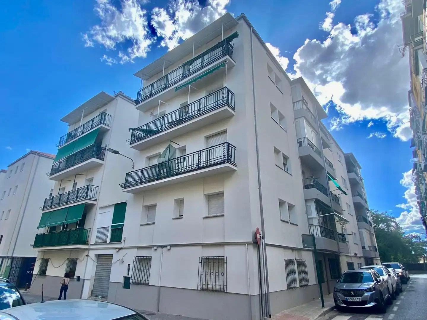 Exterior view of Flat for sale in Granada  with Furnished and Balcony