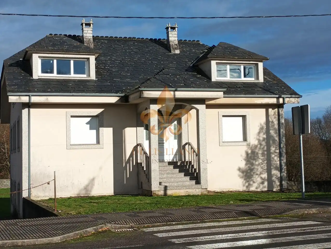 Vista exterior de Casa o chalet en venta en Friol con Calefacción y Jardín privado