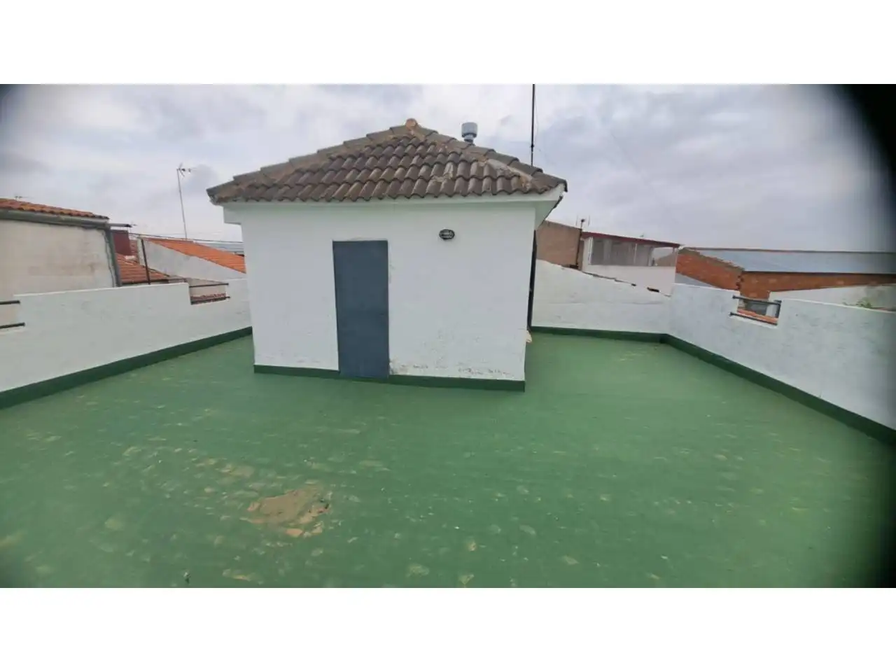 Vista exterior de Casa o chalet en venta en Vianos con Calefacción y Terraza