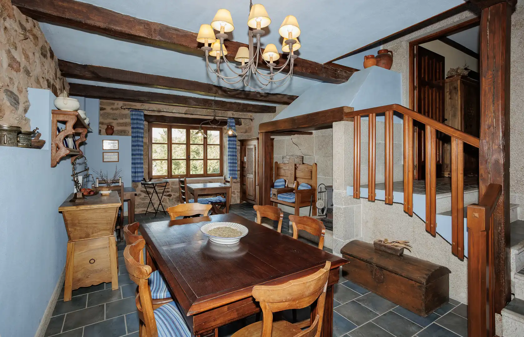 Dining room of Commercial properties for sale in A Veiga 