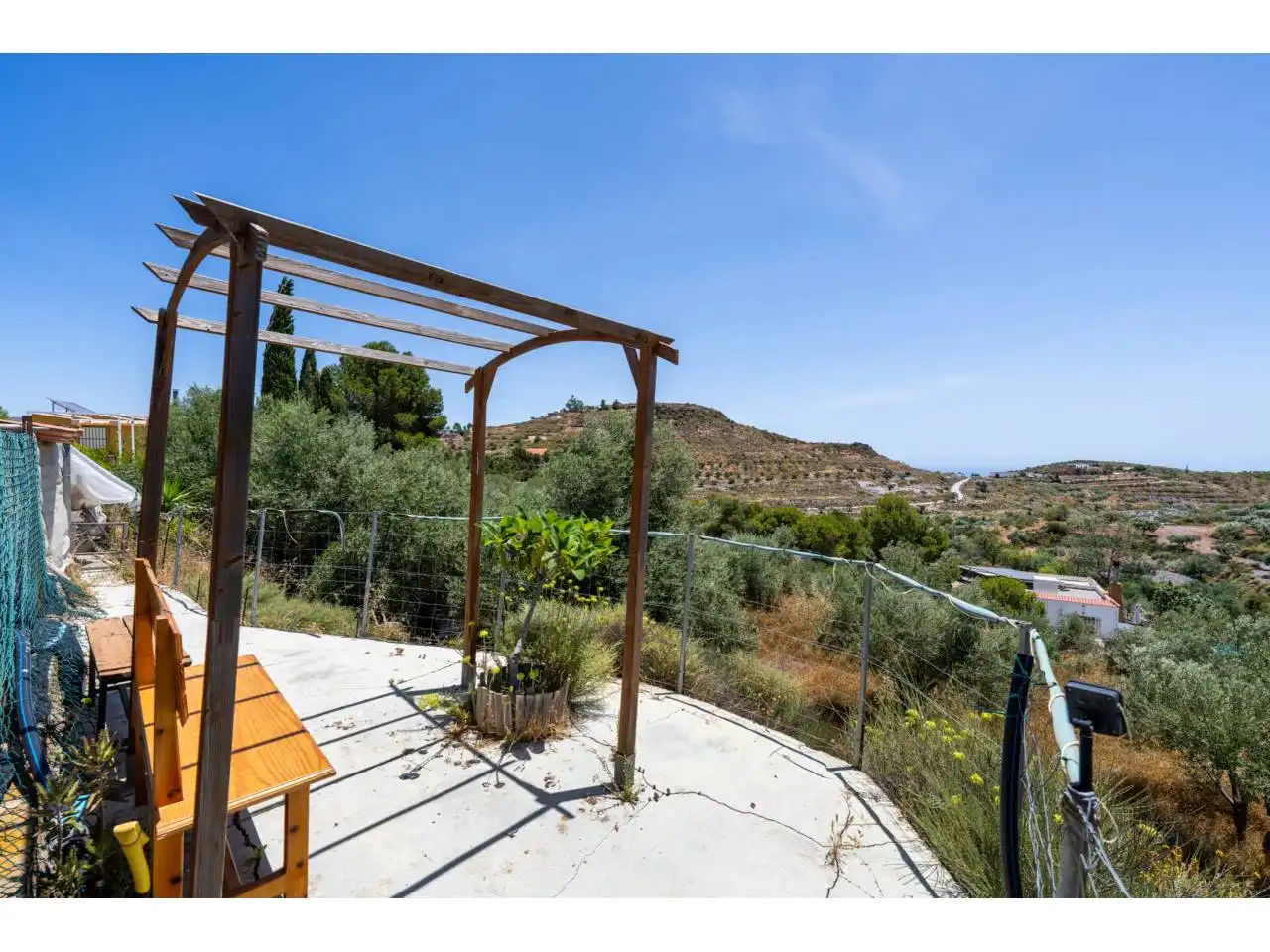 Terraza de Finca rústica en venta en Felix con Jardín privado, Terraza y Amueblado