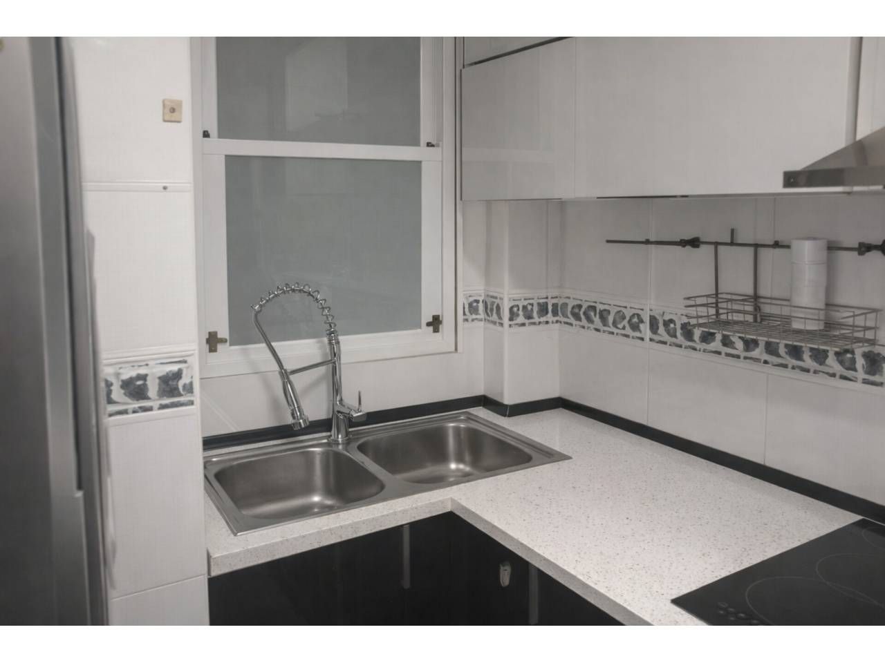 Cocina de Piso en venta en Simat de la Valldigna con Aire acondicionado, Trastero y Amueblado