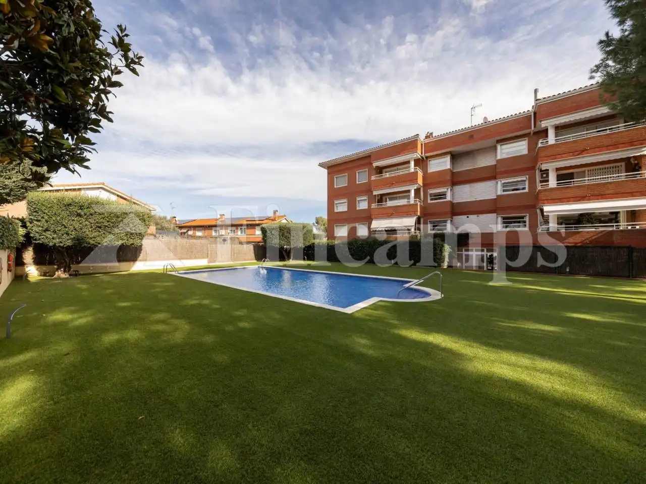 Swimming pool of Flat for sale in Sant Quirze del Vallès  with Air Conditioner, Heating and Parquet flooring