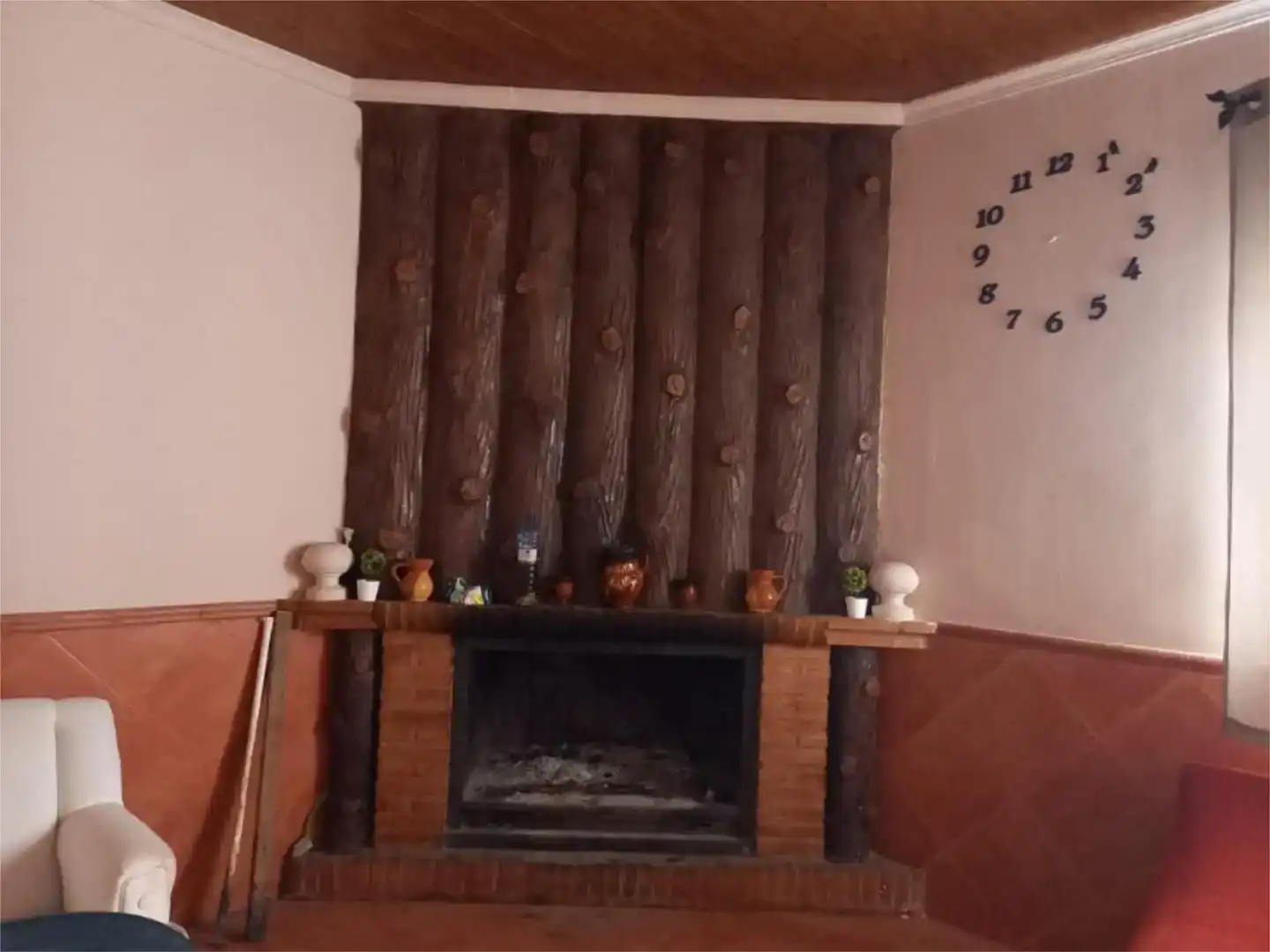 Sala d'estar de Finca rústica en venda en La Solana   amb Jardí privat i Moblat