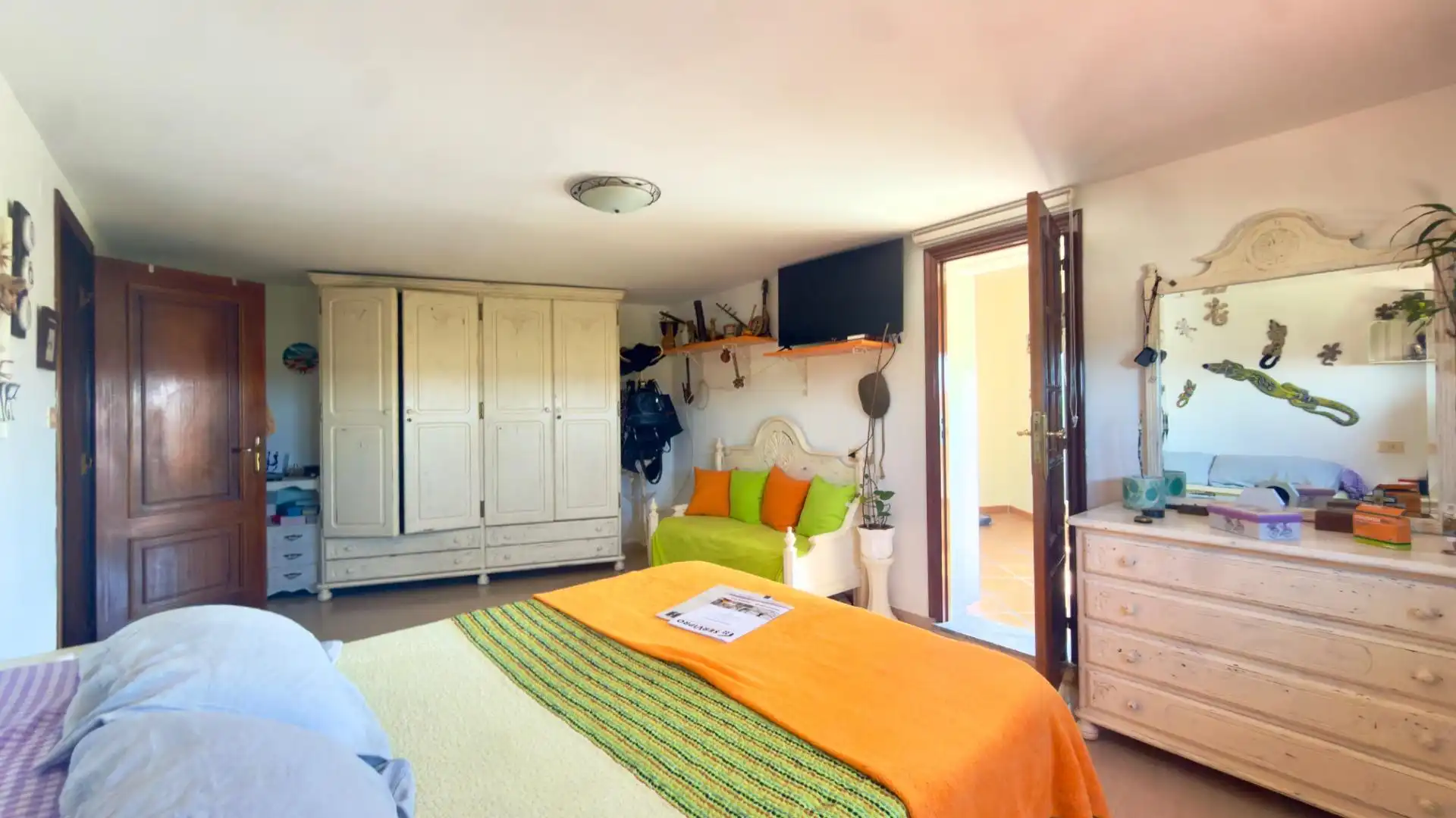 Bedroom of Houses for sale in Ribeira  with Heating, Private garden and Terrace