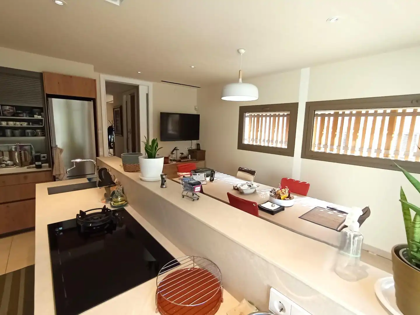 Kitchen of Houses for sale in Mataró  with Air Conditioner, Heating and Terrace
