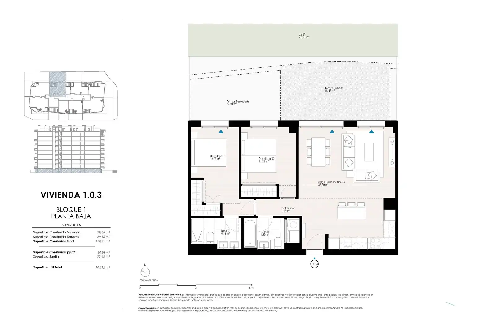 Erdgeschosswohnung mit Pool zum Verkauf in Partida Torres Norte Urb, imagen 19
