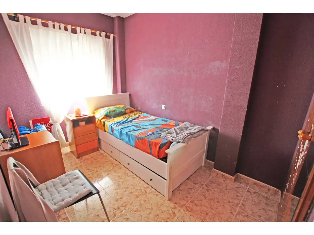 Dormitori de Casa adosada en venda en El Álamo