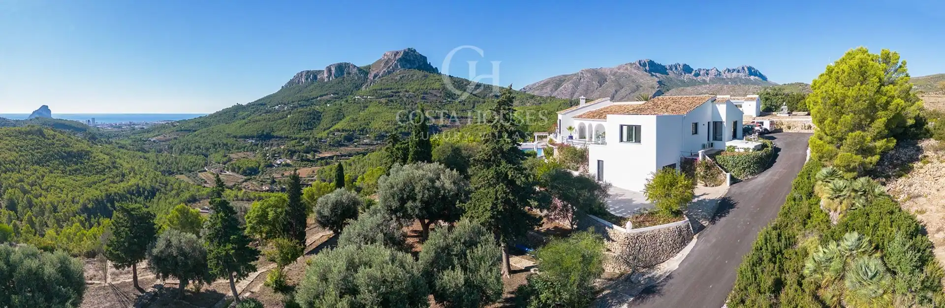Vista exterior de Casa o chalet en venta en Benissa con Aire acondicionado, Calefacción y Jardín privado