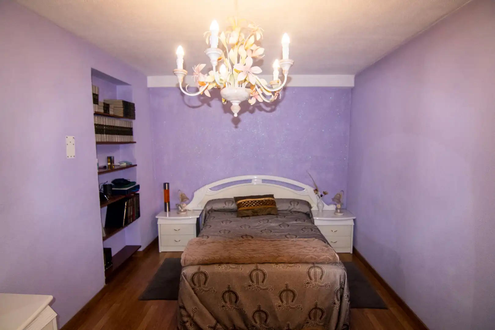 Schlafzimmer von Wohnung zum Verkauf in Madrid mit Heizung, Terrasse und Möbliert