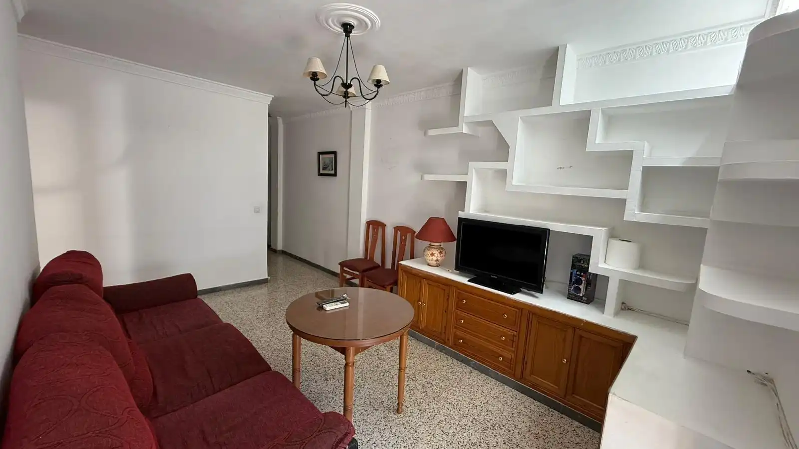 Sala de estar de Piso en venta en Sevilla con Aire acondicionado y Terraza