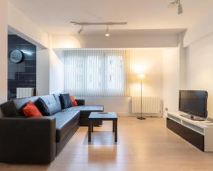 Living room of Apartment to rent in Málaga Capital  with Air Conditioner, Private garden and Terrace