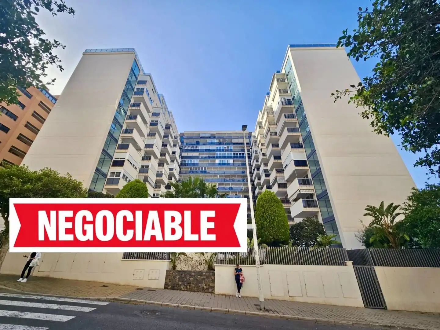 Außenansicht von Wohnungen zum Verkauf in Villajoyosa / La Vila Joiosa mit Klimaanlage, Heizung und Terrasse